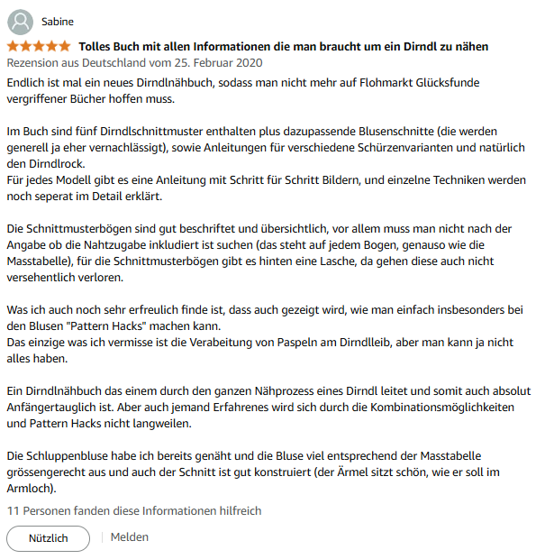 Ayse Westdickenberg Dirndl Nähen Buch